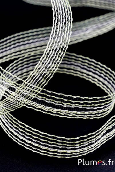 Band - Breite 25 mm - grün-weiss-apfelgrün